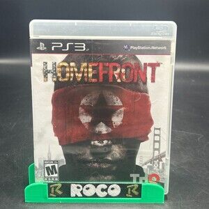 Homefront PS3 THQ (Sony PlayStation 3, 2011) Complete W/ Manual